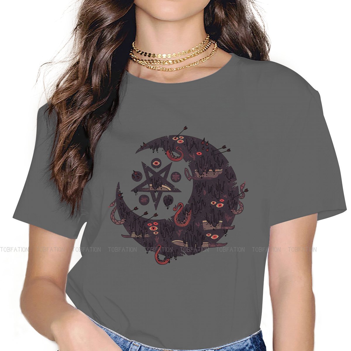 The Dark Moon T Shirt - League of Legends Fan Store