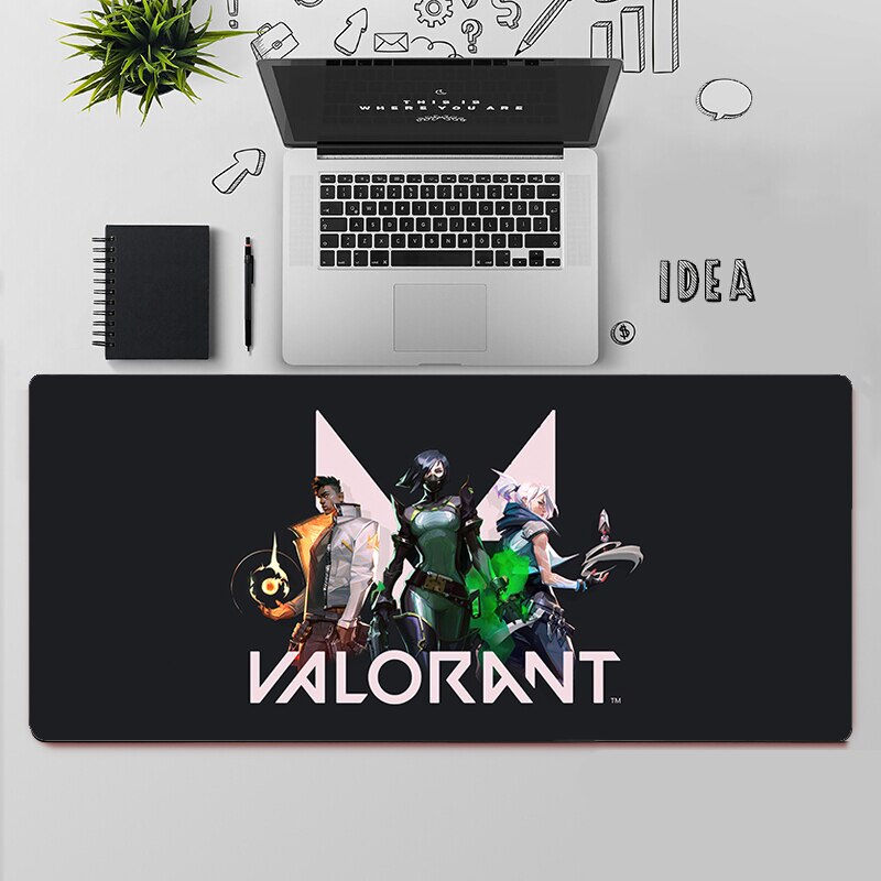 Valorant Phoenix Desk Mats | Valorant Gaming Mousepads | Gift For Agent Phoenix Player