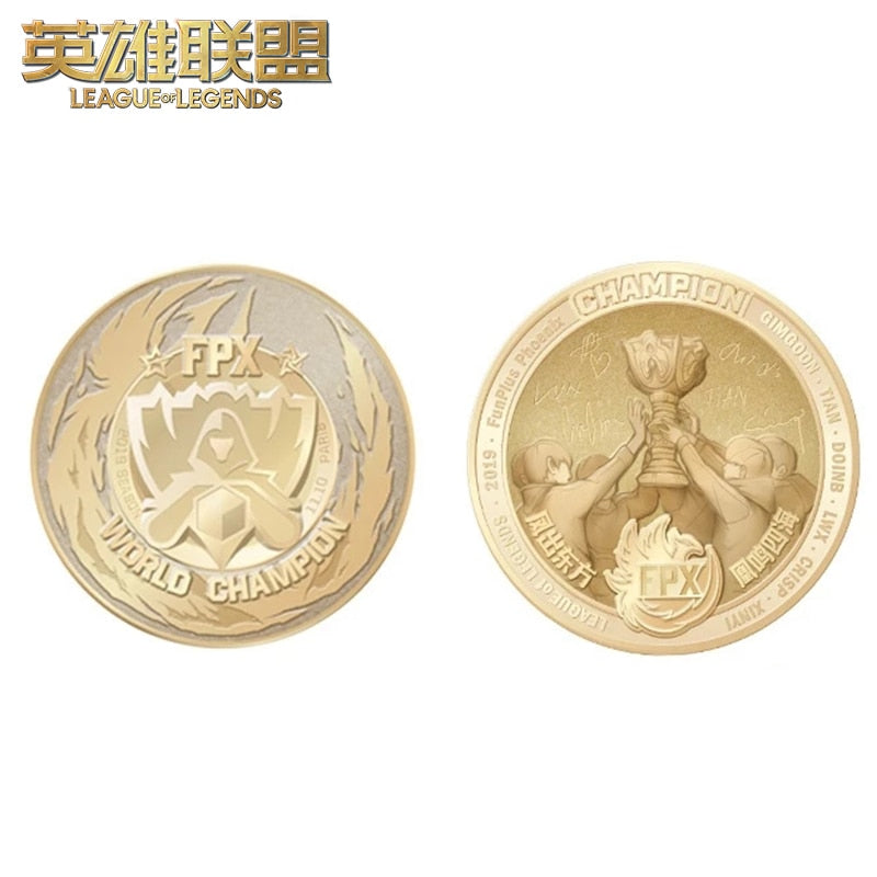 2019 FPX World Finals Champion Medal - League of Legends Fan Store