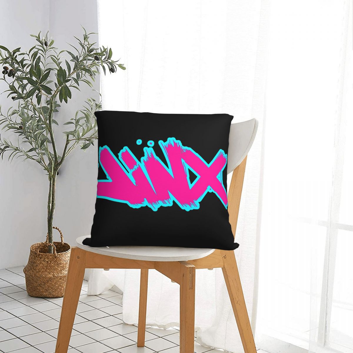 JINX Throw Pillow Case Arcane X - League of Legends Fan Store