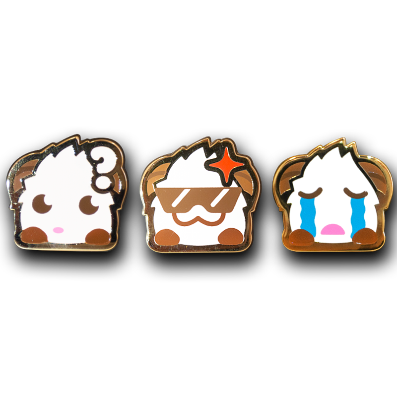 Poro Badge Set - League of Legends Fan Store