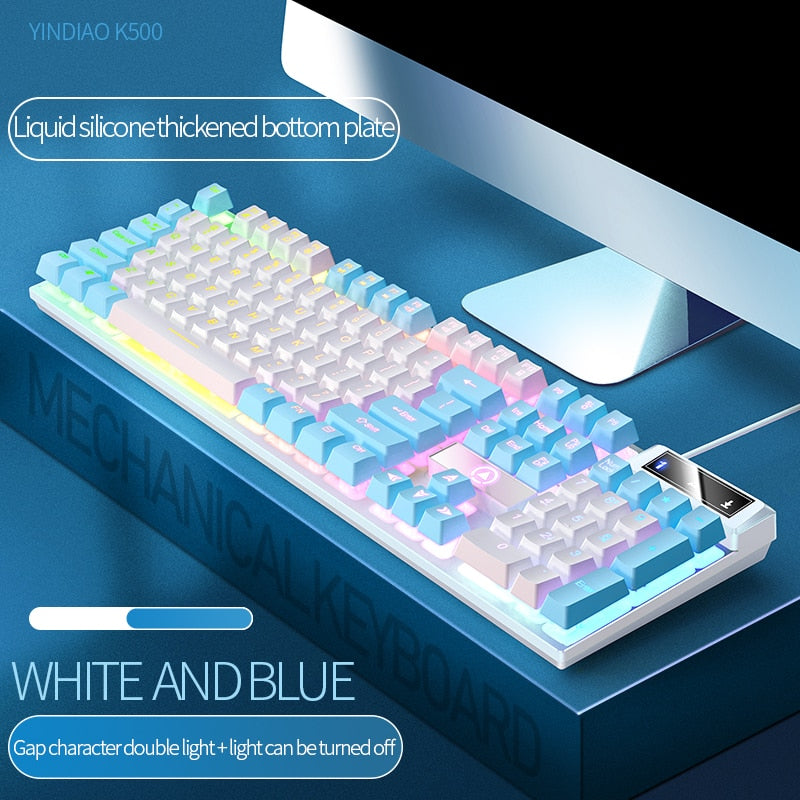 Gaming Keyboard-Mechanical Feel - League of Legends Fan Store