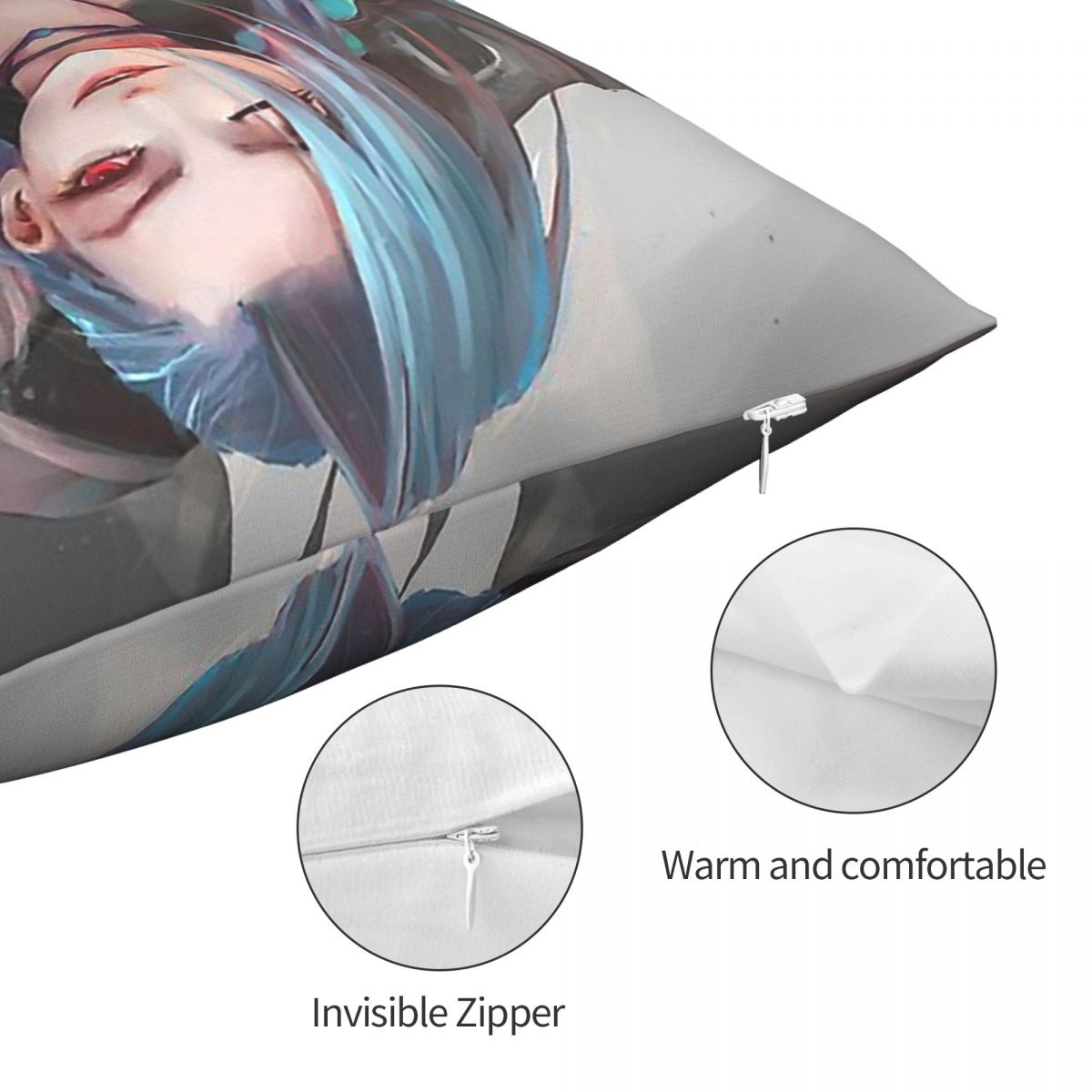 Jinx Boom Pillowcase - League of Legends Fan Store