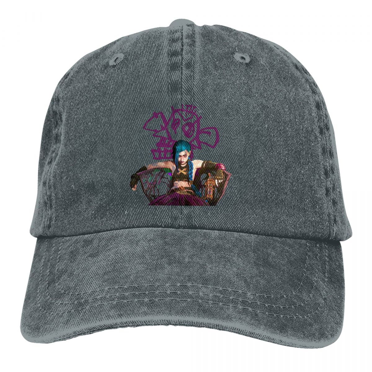 Arcane Jinx Hip Hop Cap - League of Legends Fan Store