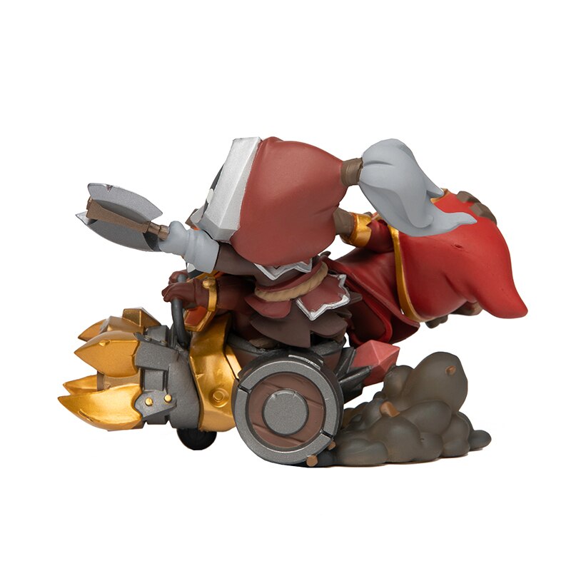 Red Party Artillery Car Little Soldier Figure - League of Legends Fan Store