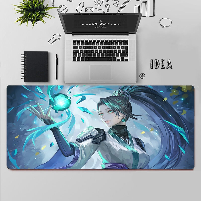 Valorant Sage Mousepads | Valorant Gaming Desk Mat Collection