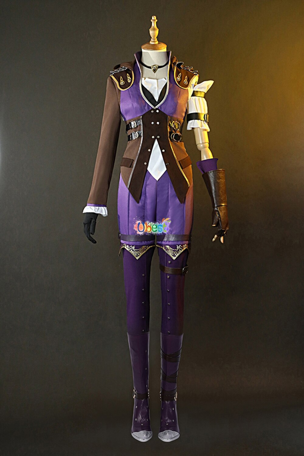 Arcane: Caitlyn Costume Cosplay Suit Shoes Wig - League of Legends Fan Store