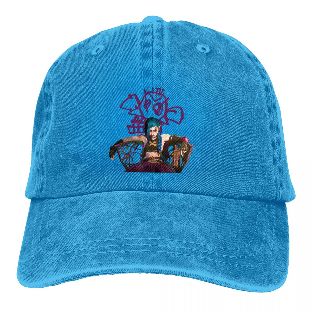 Arcane Jinx Hip Hop Cap - League of Legends Fan Store