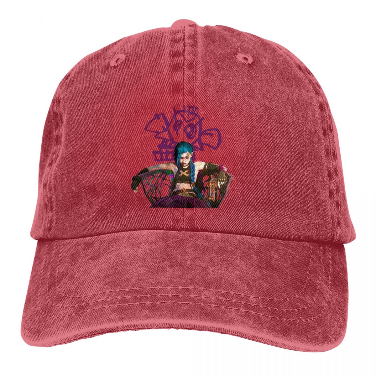 Arcane Jinx Hip Hop Cap - League of Legends Fan Store