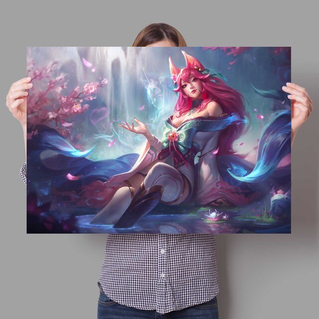 "Soul Lotus" Poster - Canvas Painting Series 1 - League of Legends Fan Store