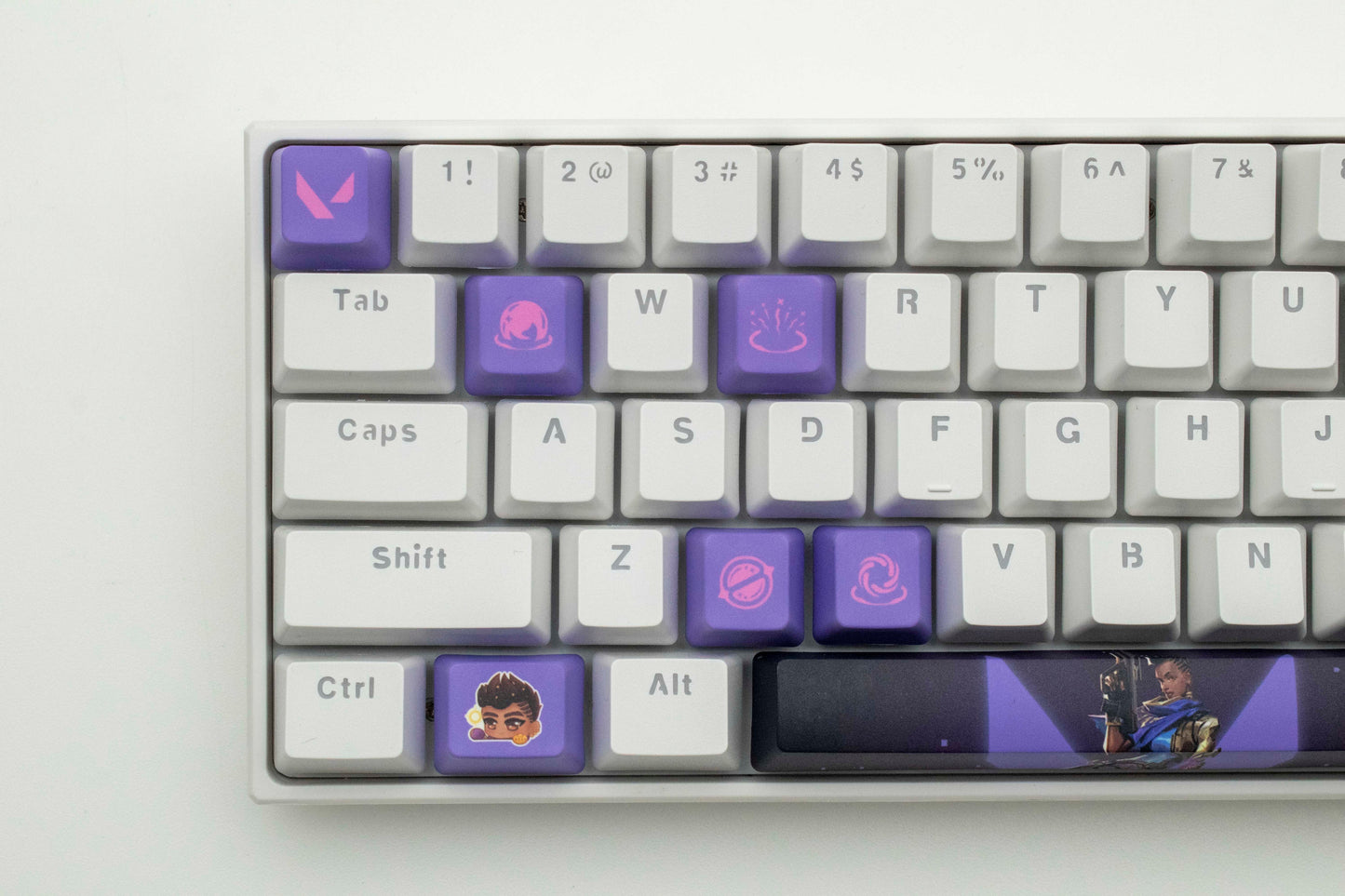 Valorant Custom Keycaps For All Agents -  Fade Omen Chamber Jett Astra Neon Sage Raze Reyna Sova Skye - Best Gift for Valorant Player - Gamer Keycap Series