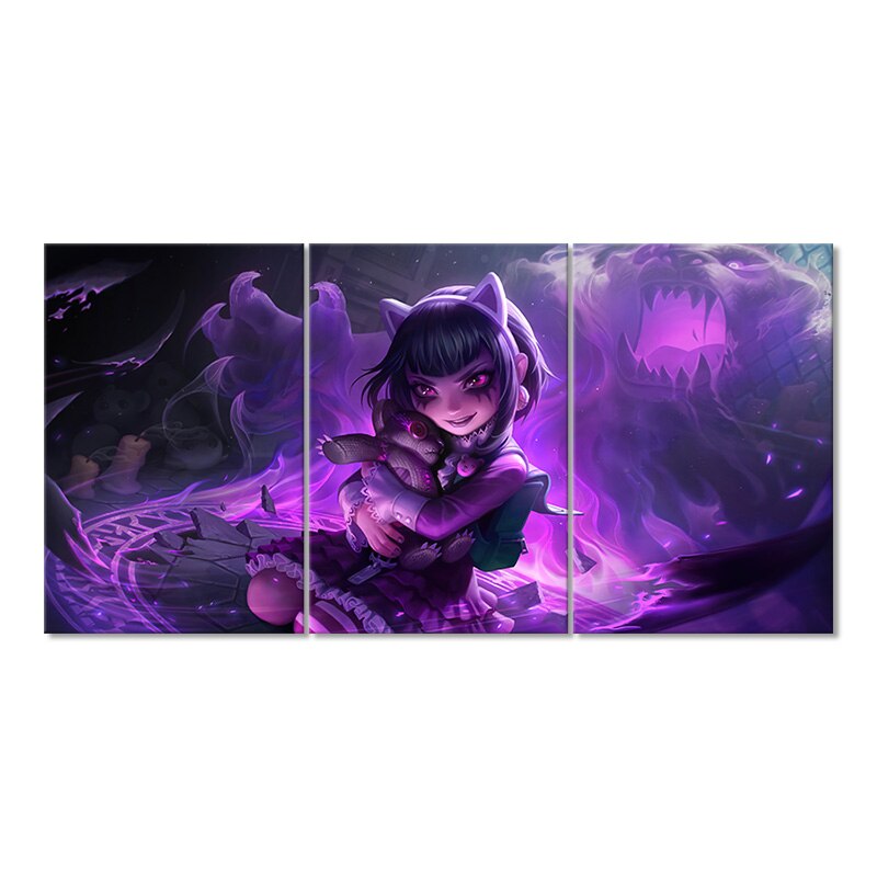 Goth Annie Poster - Canvas Painting - League of Legends Fan Store