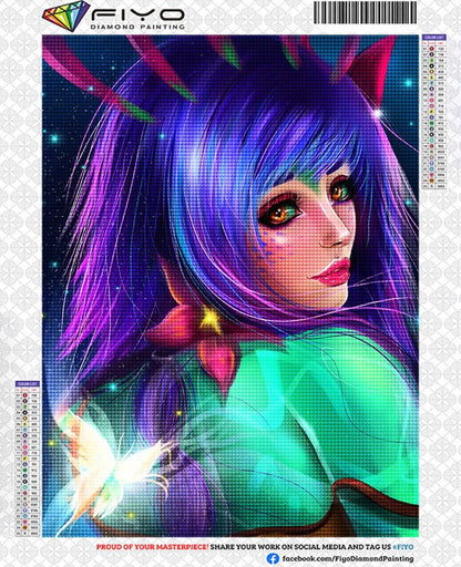 Diamond Art Mosaic -- Neeko Zoe - League of Legends Fan Store