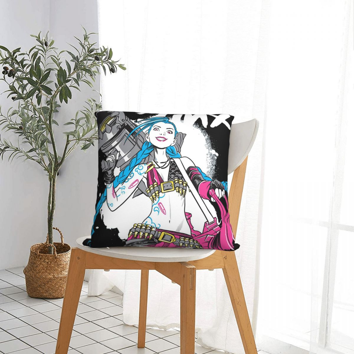 Havoc Warrior Polyester Cushion Cover - League of Legends Fan Store