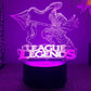 League Of Legends All Champions 3D Led Nightlight Collection - League of Legends Fan Store