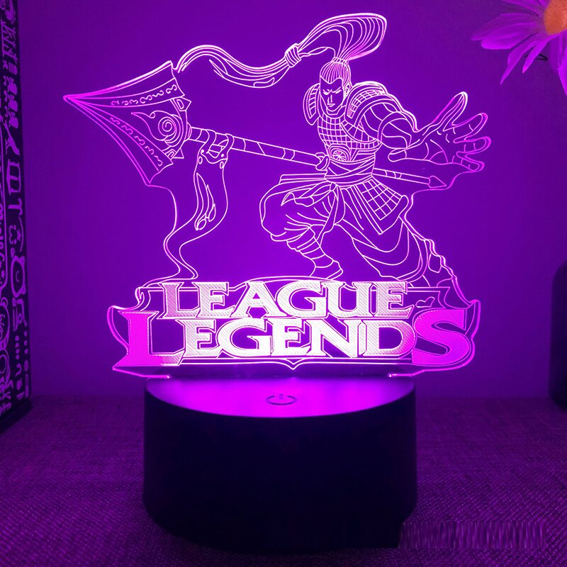 League Of Legends All Champions 3D Led Nightlight Collection - League of Legends Fan Store