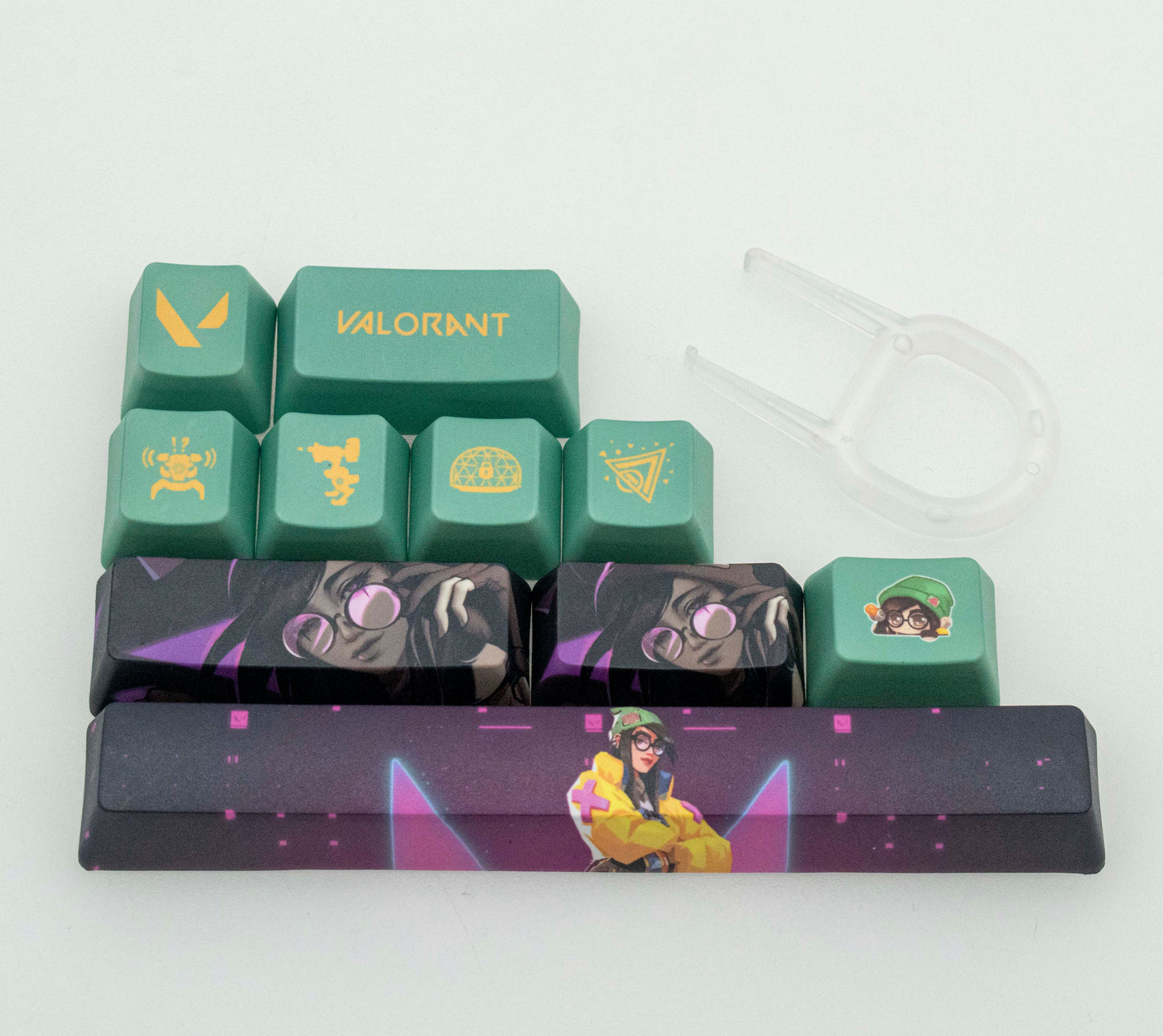 Valorant Killjoy Custom Keycaps -  Best Gift for Valorant Player - Gamer Keycap Series