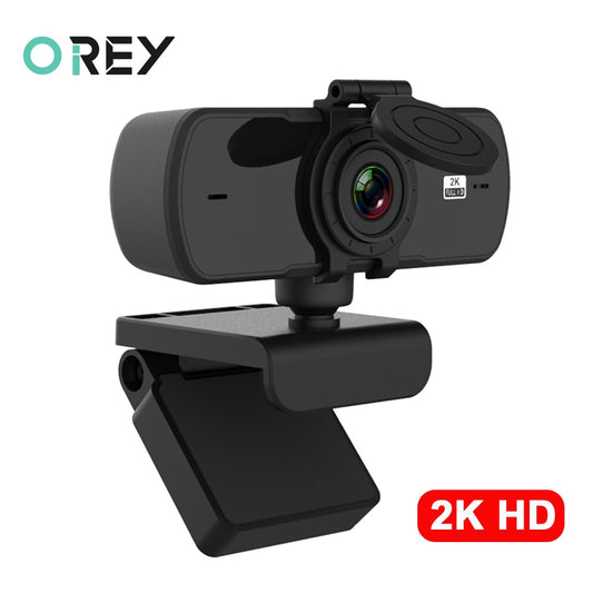 Webcam 2K Full HD 1080P Web Camera Autofocus With Microphone USB Web Cam For PC Computer Mac Laptop Desktop YouTube Webcamera - League of Legends Fan Store