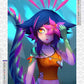 Neeko and Zoe Series 1 Diamond Art Mosaic - League of Legends Fan Store