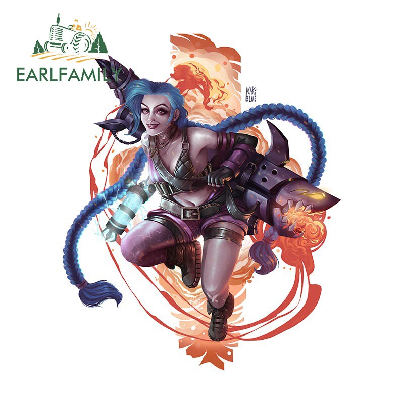 Arcane Jinx Stickers - League of Legends Fan Store