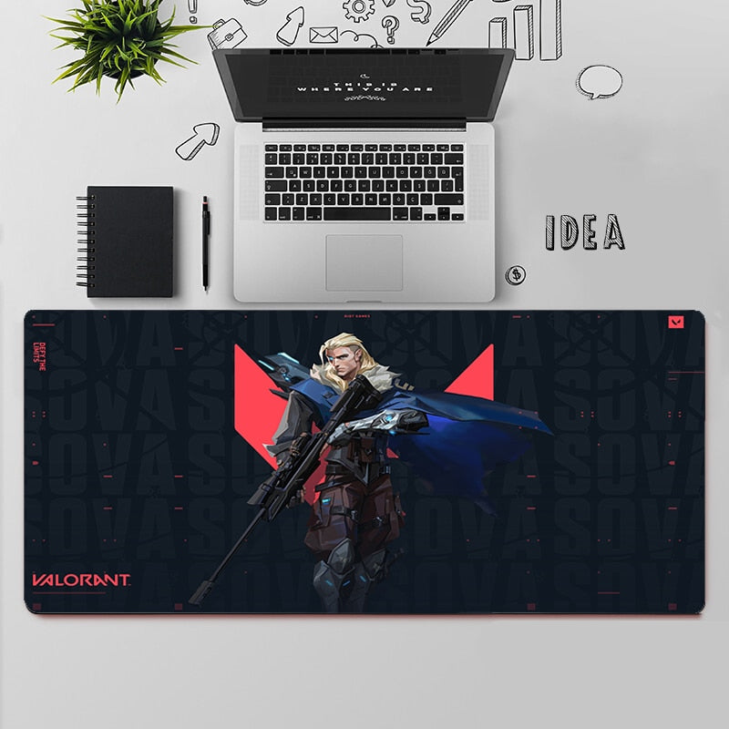 Valorant Sova Mousepads | Valorant Gaming Desk Mat Collection