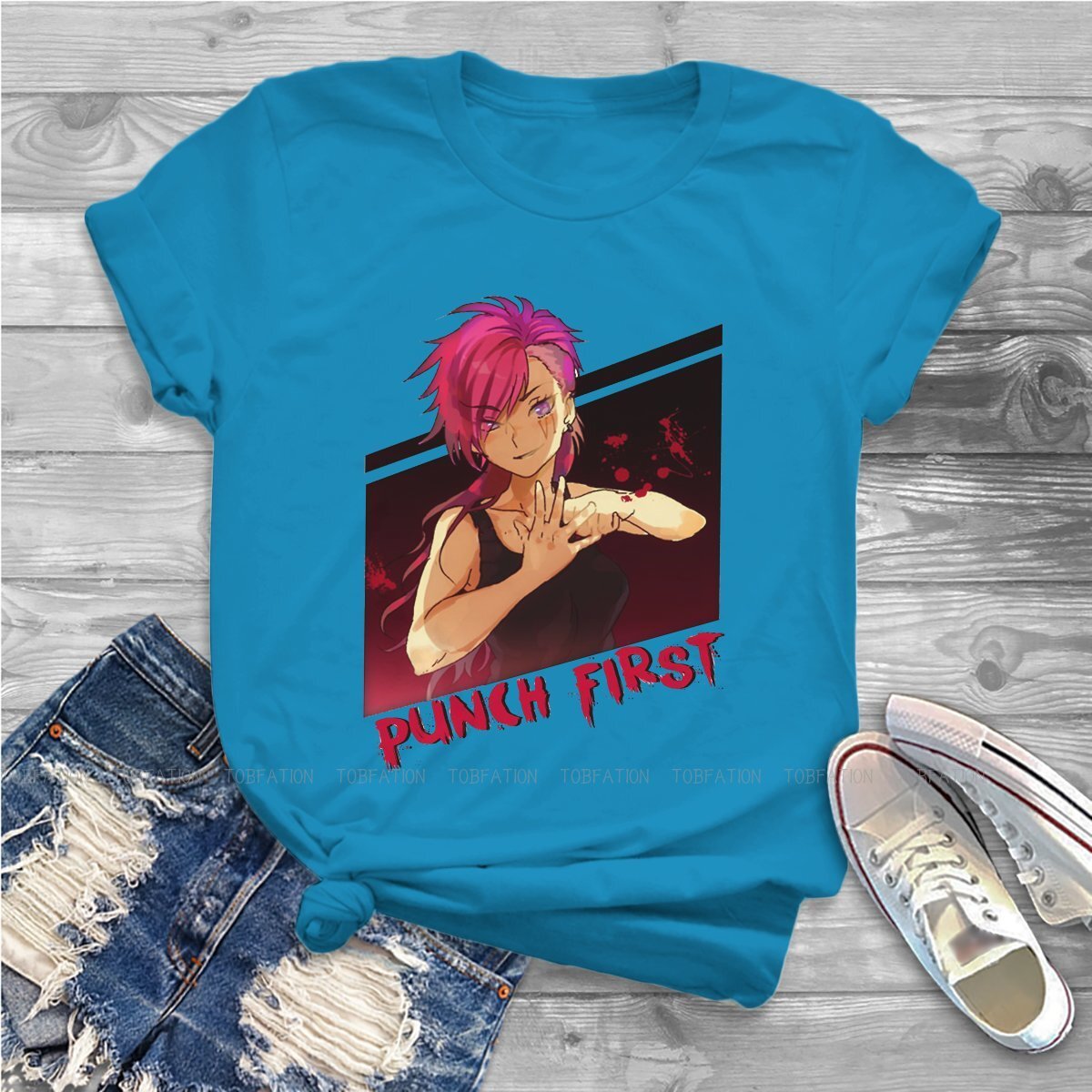 Punch First VI  T-Shirt - League of Legends Fan Store