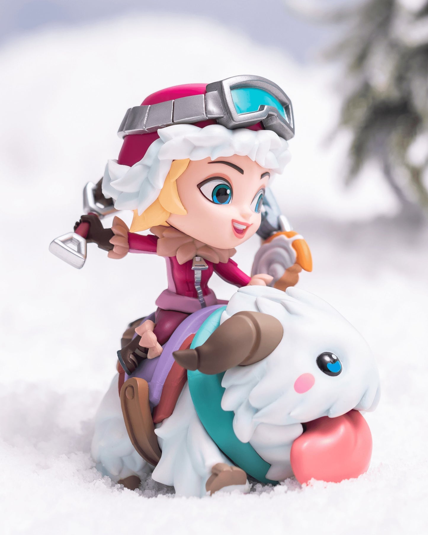 Sejuani "The Winter Wrath Poro Knight" Figure - League of Legends Fan Store