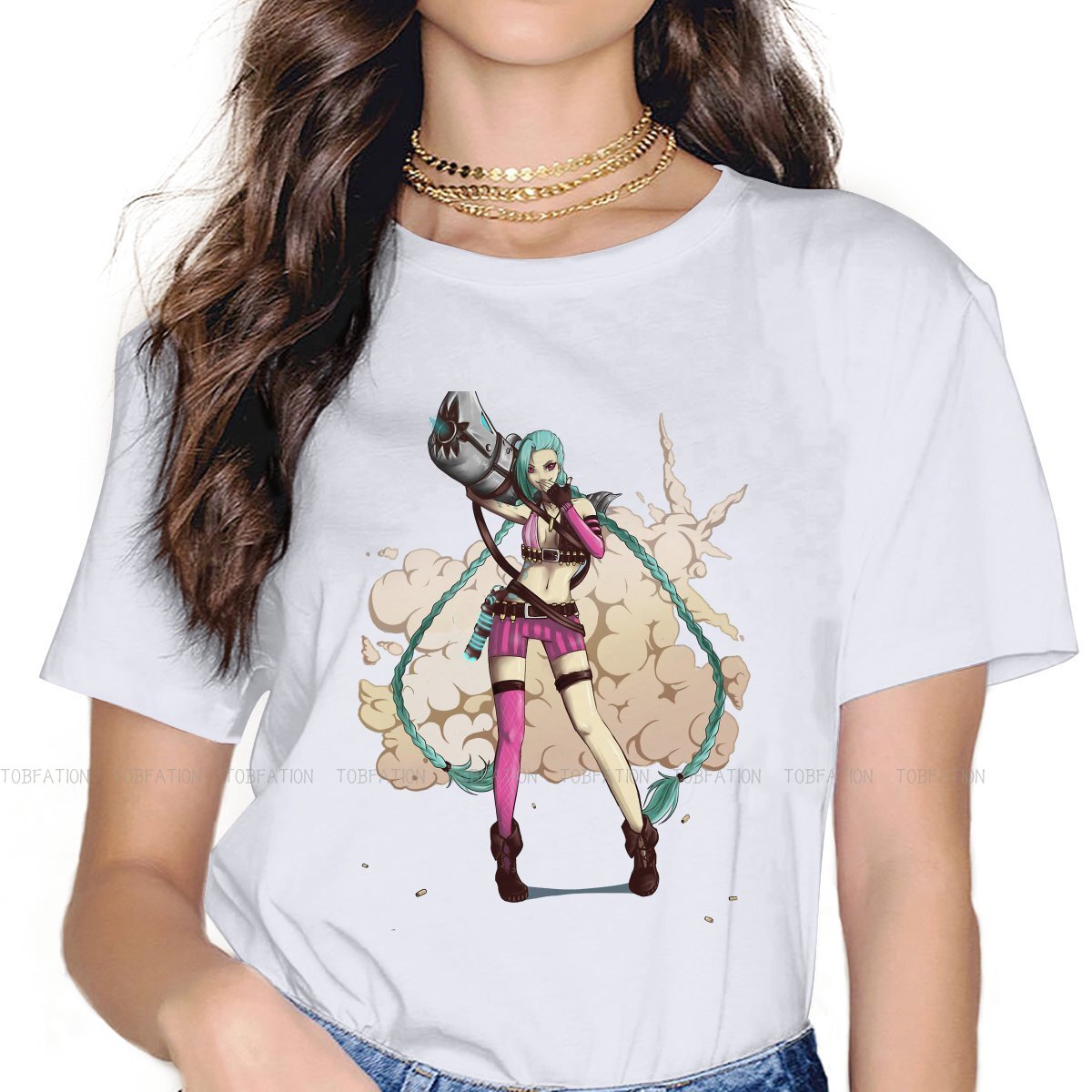 Beauty Jinx T Shirt - League of Legends Fan Store