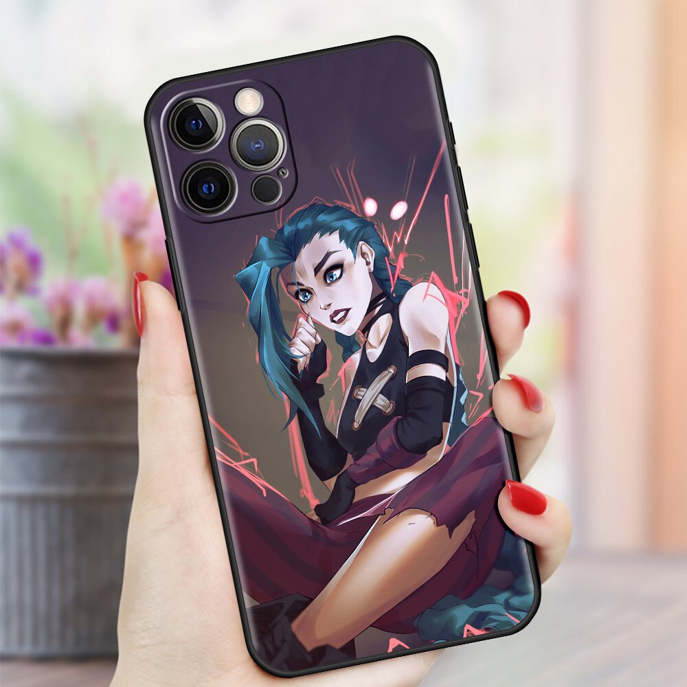 Collection 2 Case For Apple iPhone 11 13 Pro Max 12 Mini XR SE 2020 7 8 Plus X XS Phone Cover 6 6S 5 5S Silicone Shell Arcane Hot Anime Funda - League of Legends Fan Store