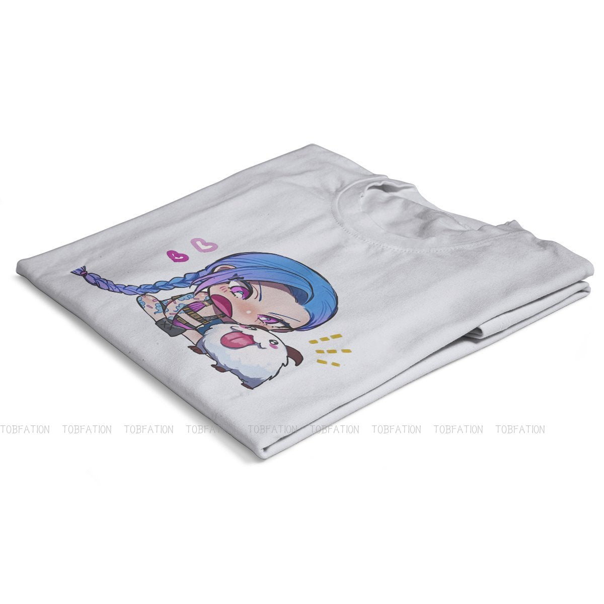 Arcane Cute Jinx Poro  T Shirt - League of Legends Fan Store