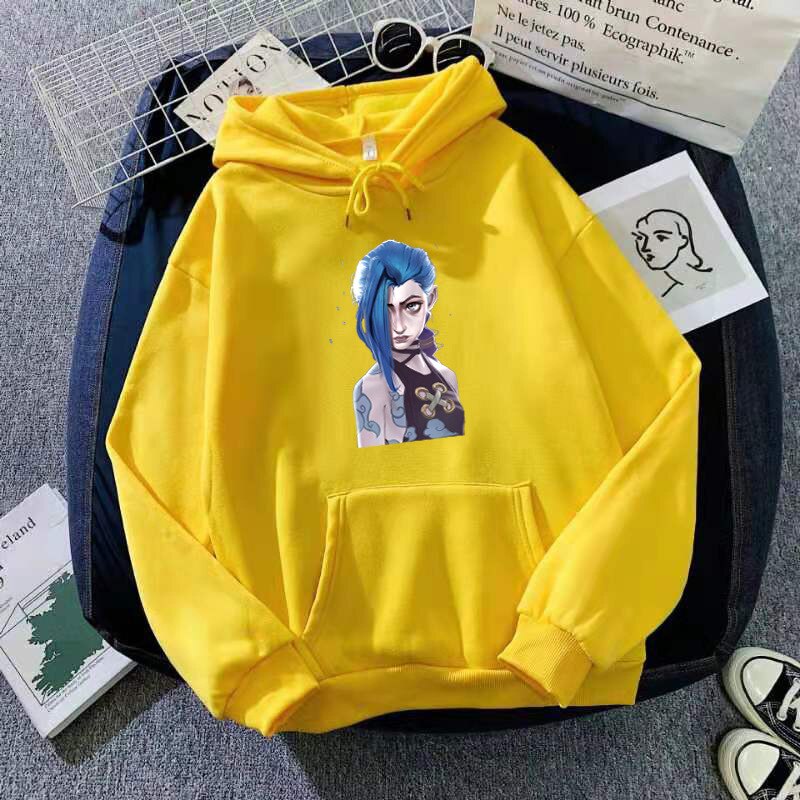 Jinx Arcane Cool Hoodie - League of Legends Fan Store