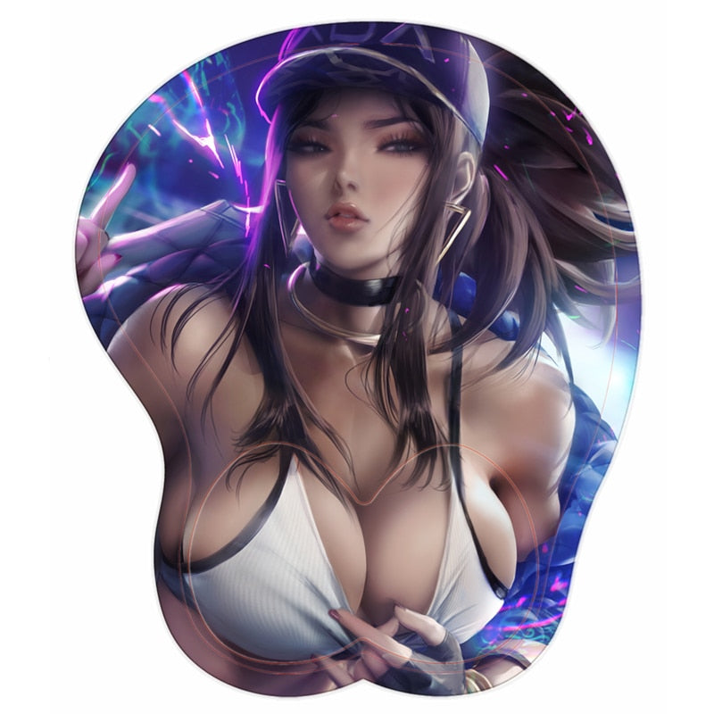 Akali - Ahri 3D Mousepad - League of Legends Fan Store