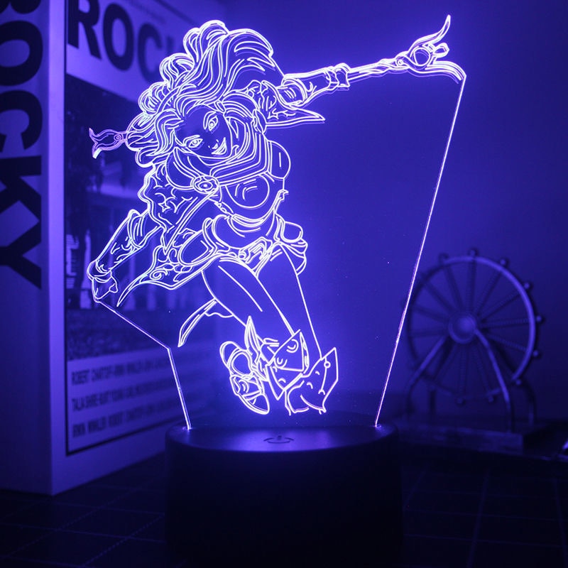 League Of Legends All Champions 3D Led Nightlight Collection - League of Legends Fan Store