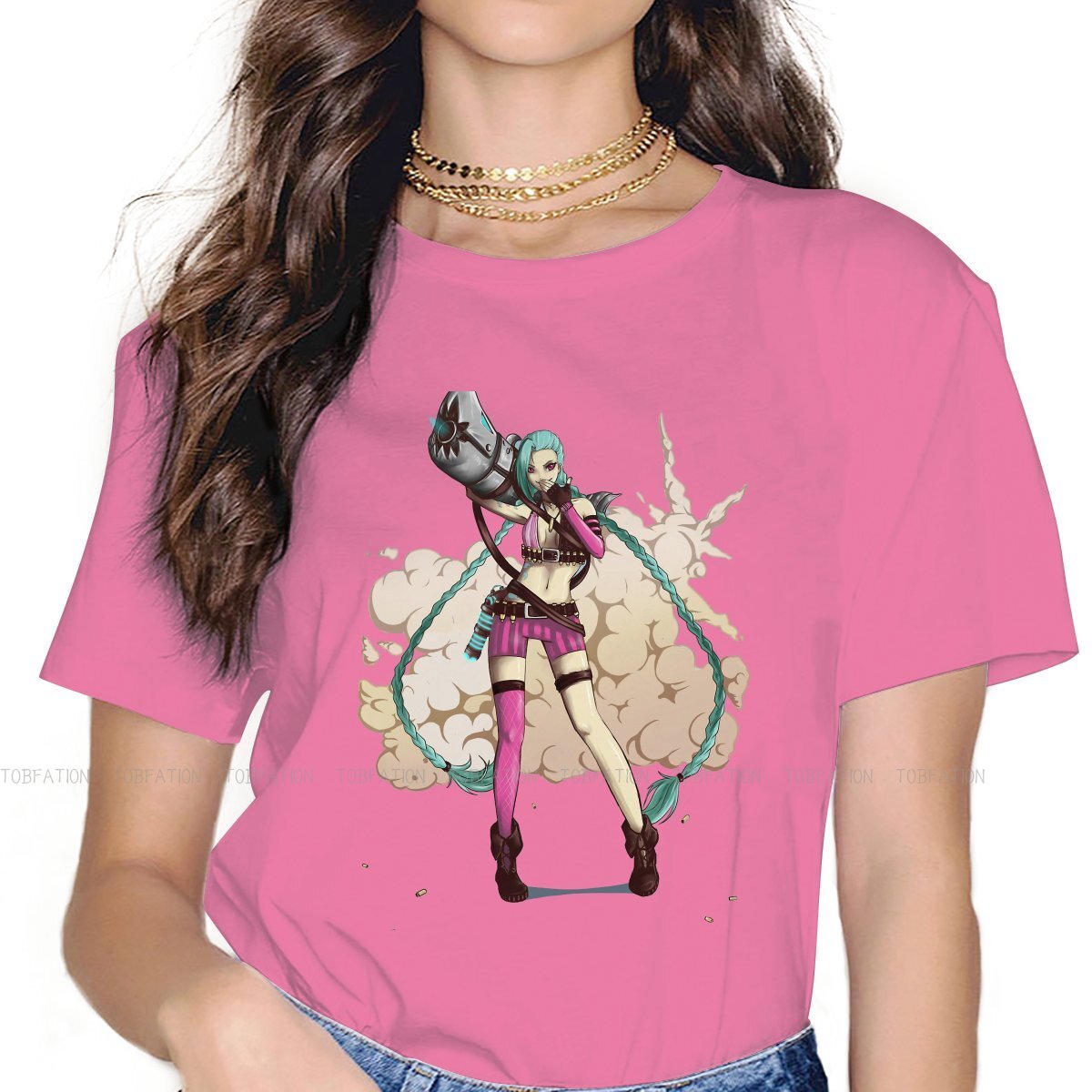 Beauty Jinx T Shirt - League of Legends Fan Store