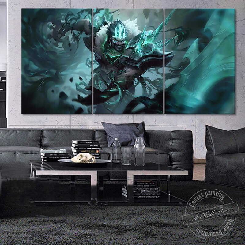 "Ruined Draven" Poster - Canvas Painting - League of Legends Fan Store