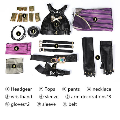 Arcane: Jinx Costume Cosplay Suit Shoes Wig - League of Legends Fan Store