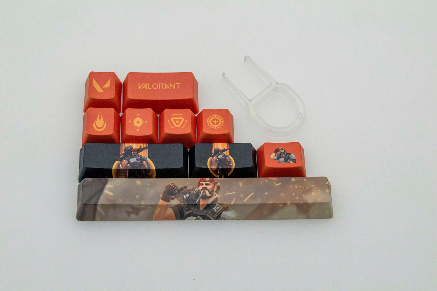 Valorant Brimstone Custom Keycaps -  Best Gift for Valorant Player - Gamer Keycap Series