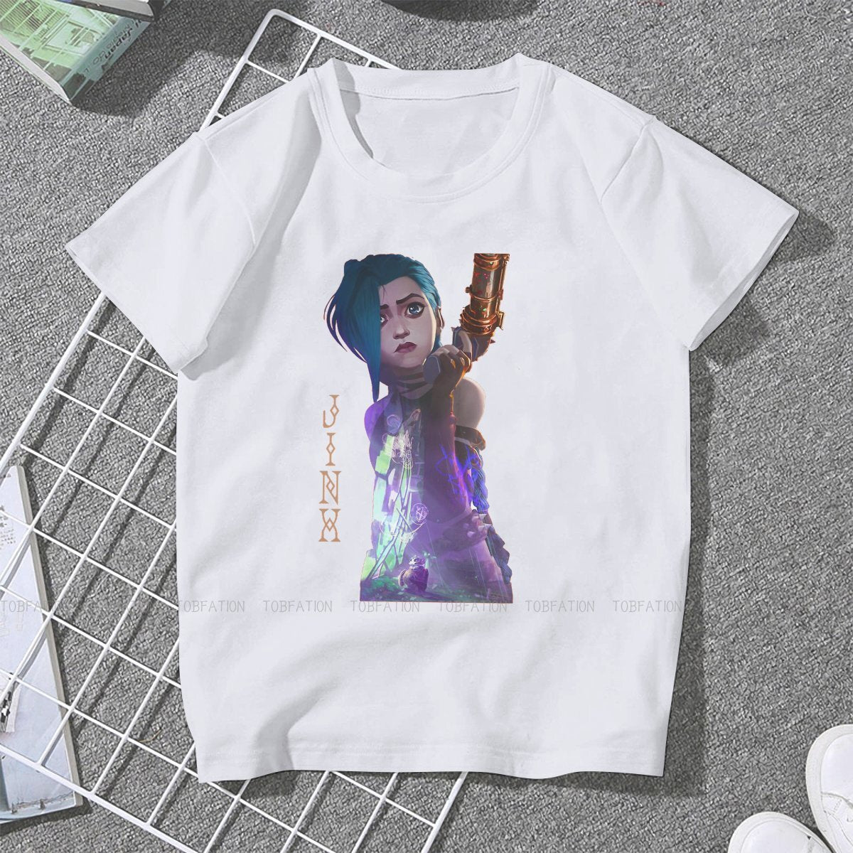 Arcane Jinxxx Fashion T-Shirts - League of Legends Fan Store