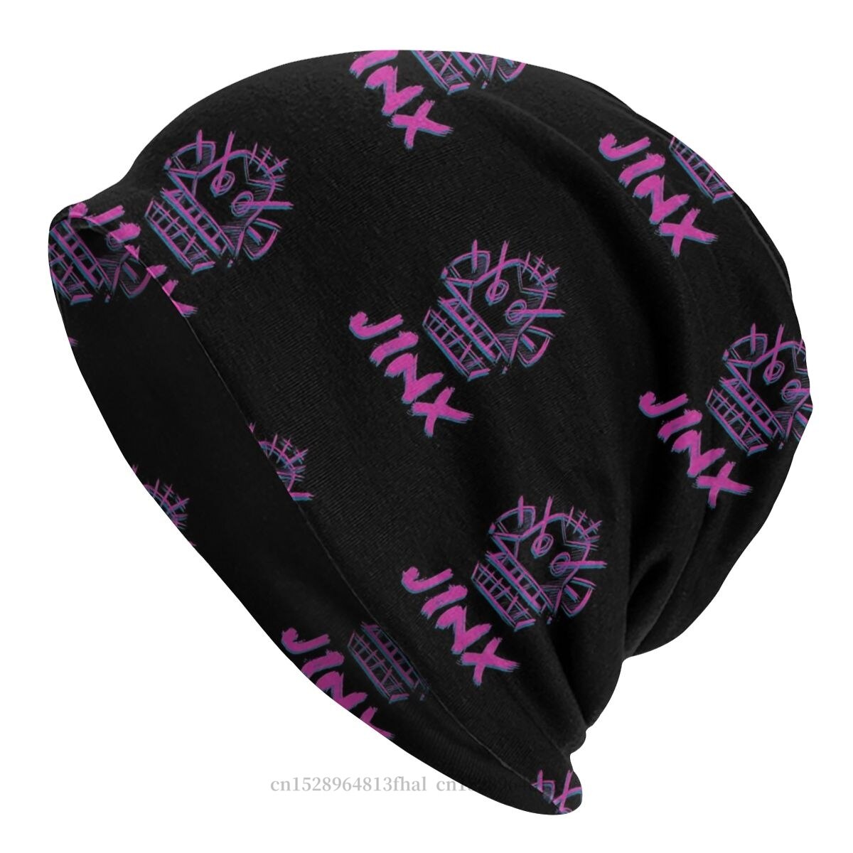 Arcane Jinx Logo Bonnet Hat - League of Legends Fan Store