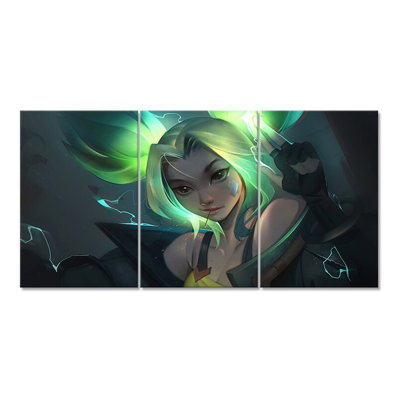 Zeri Poster - Canvas Painting - League of Legends Fan Store