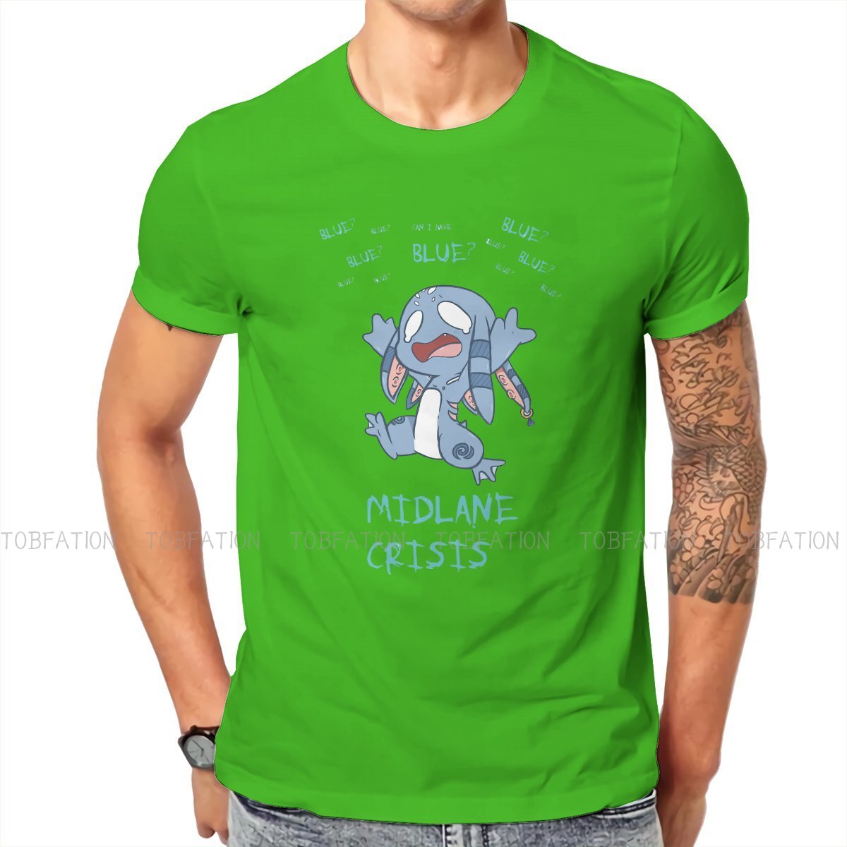 Midlane Crisis Fizz T Shirt - League of Legends Fan Store