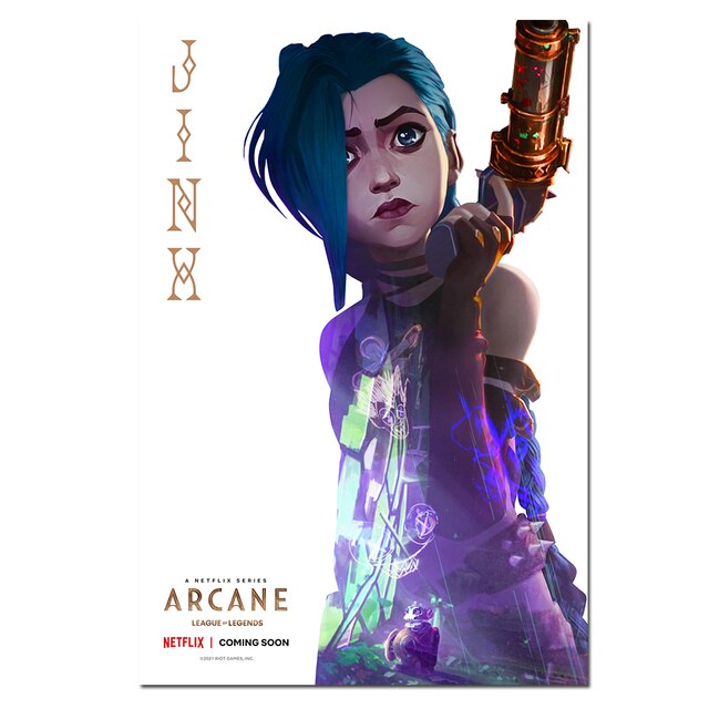 "The First Animated Drama Arcane" Series 1 Poster - Canvas Painting - League of Legends Fan Store