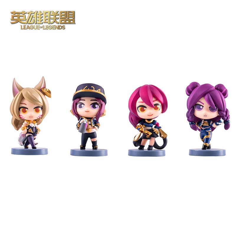 "K/DA POP STARS Series" Ahri Akali Kaisa Evelynn Figures - League of Legends Fan Store