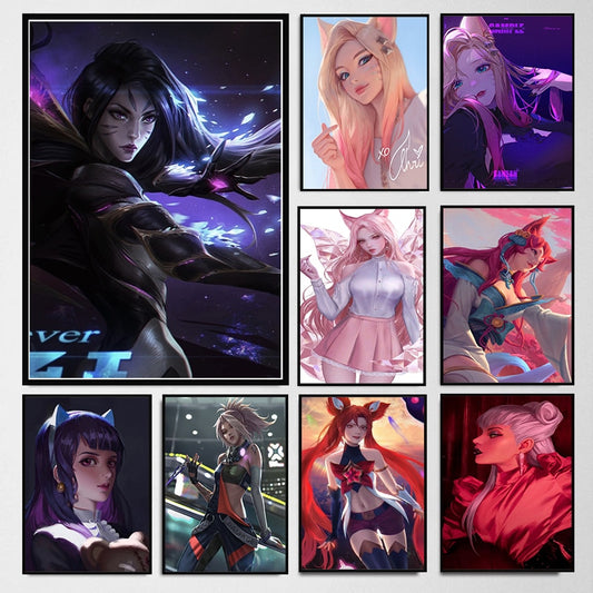 League of Legends All Champions Series 3 Poster - Canvas Painting - League of Legends Fan Store