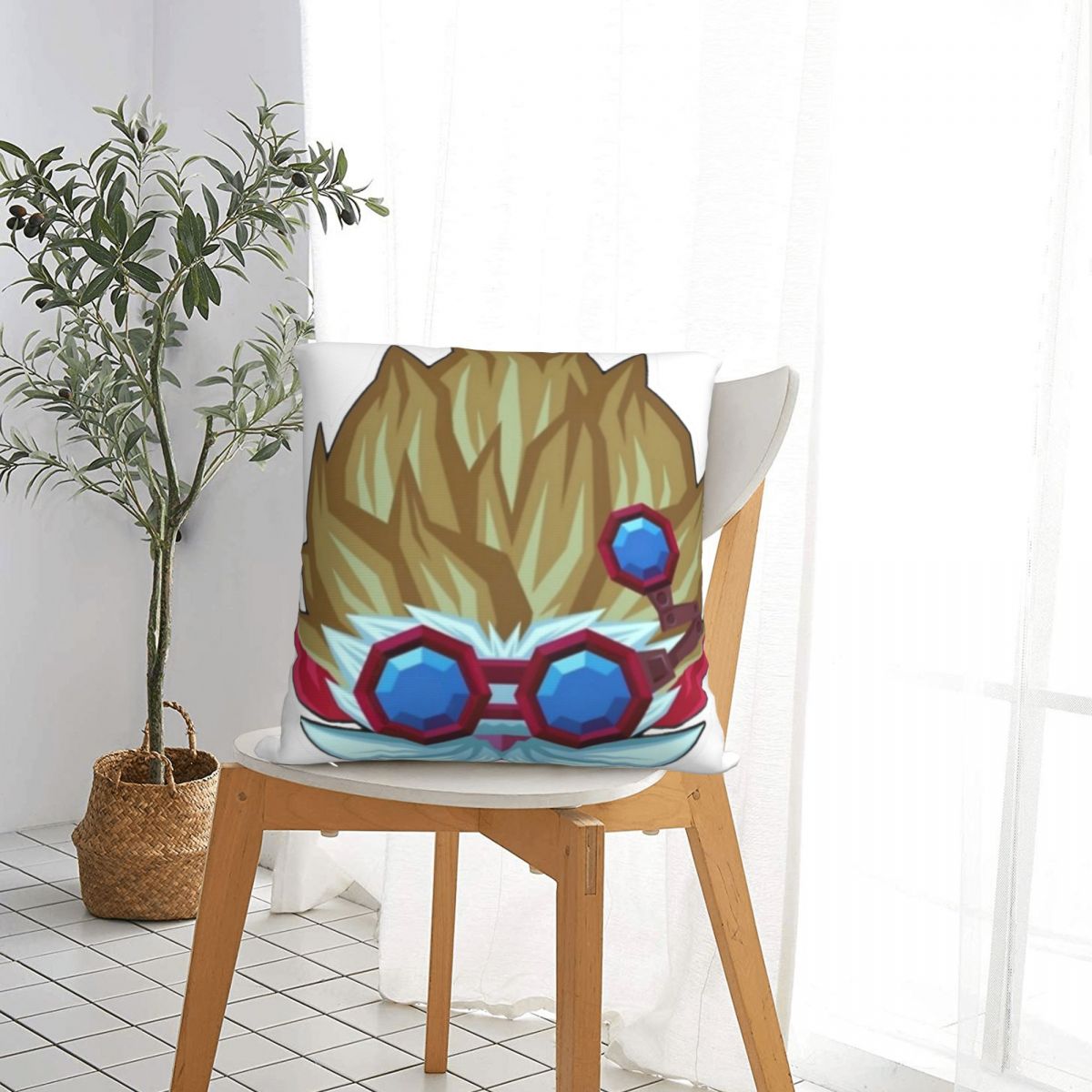 Heimerdinger Throw Pillow Case - League of Legends Fan Store