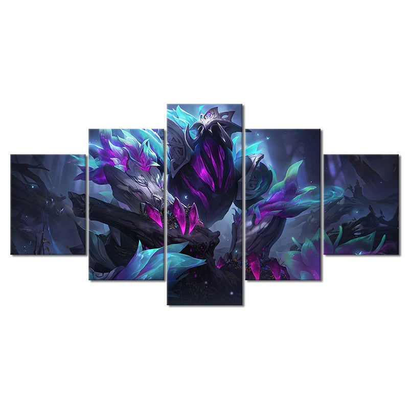 "Elderwood" RekSai Poster - Canvas Painting - League of Legends Fan Store