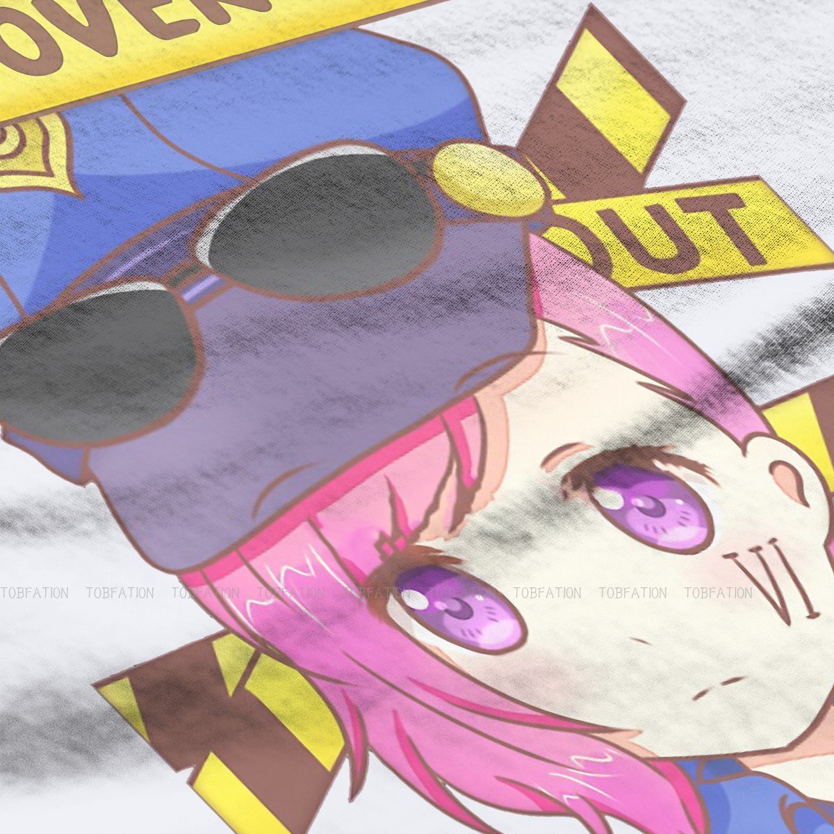 Arcane Chibi Vi The Piltover Enforcer Distinctive T Shirt - League of Legends Fan Store