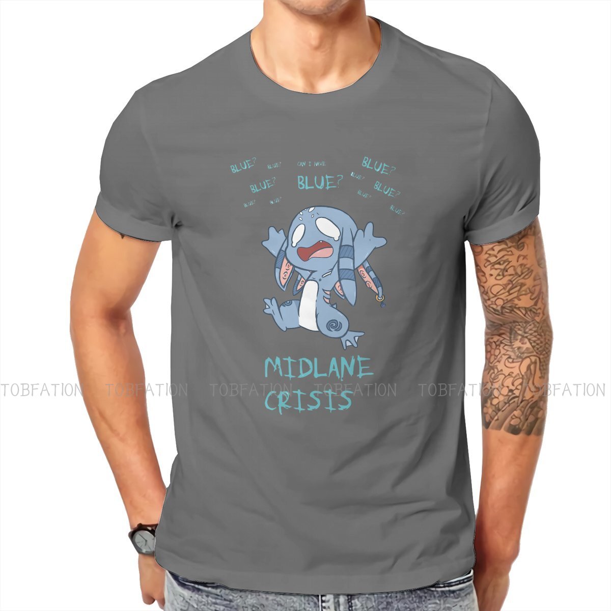 Midlane Crisis Fizz T Shirt - League of Legends Fan Store