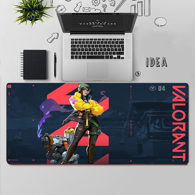 Valorant Killjoy Mousepads | Valorant Gaming Desk Mat Collection