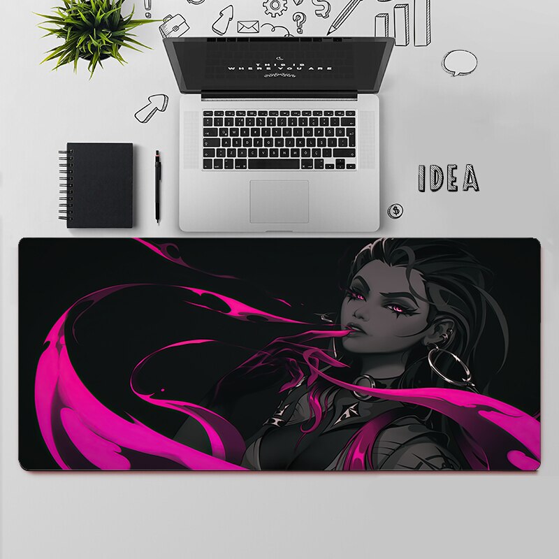 Valorant Reyna Desk Mats | Valorant Gaming Mousepads | Gift For Agent Reyna Player